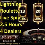 banca aliança lightning roulette live